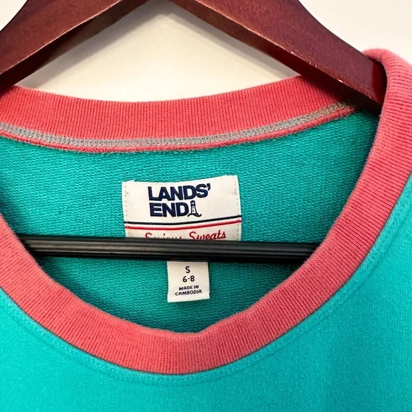 Retro 80s Quilt / Patchwork Crewneck Sweatshirt - Picture 9 of 9